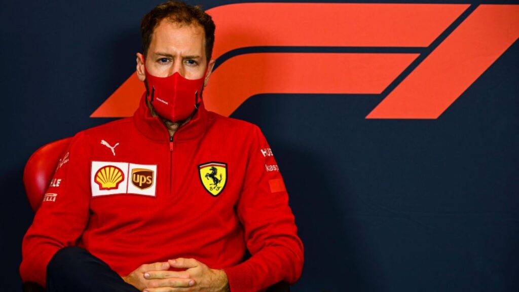 Sebastian Vettel Ferrari Aston Martin