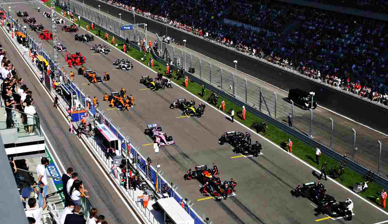 f1 gp turchia orari gara tv