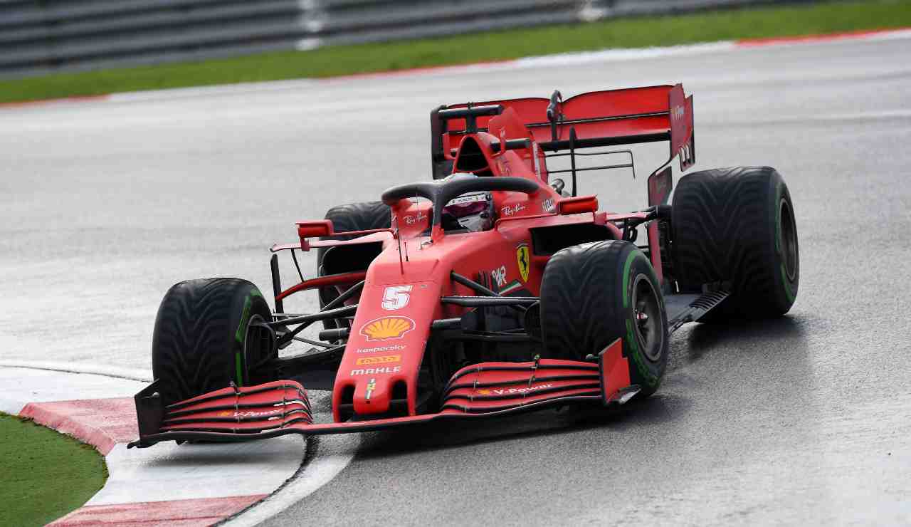 ferrari vettel fallimento