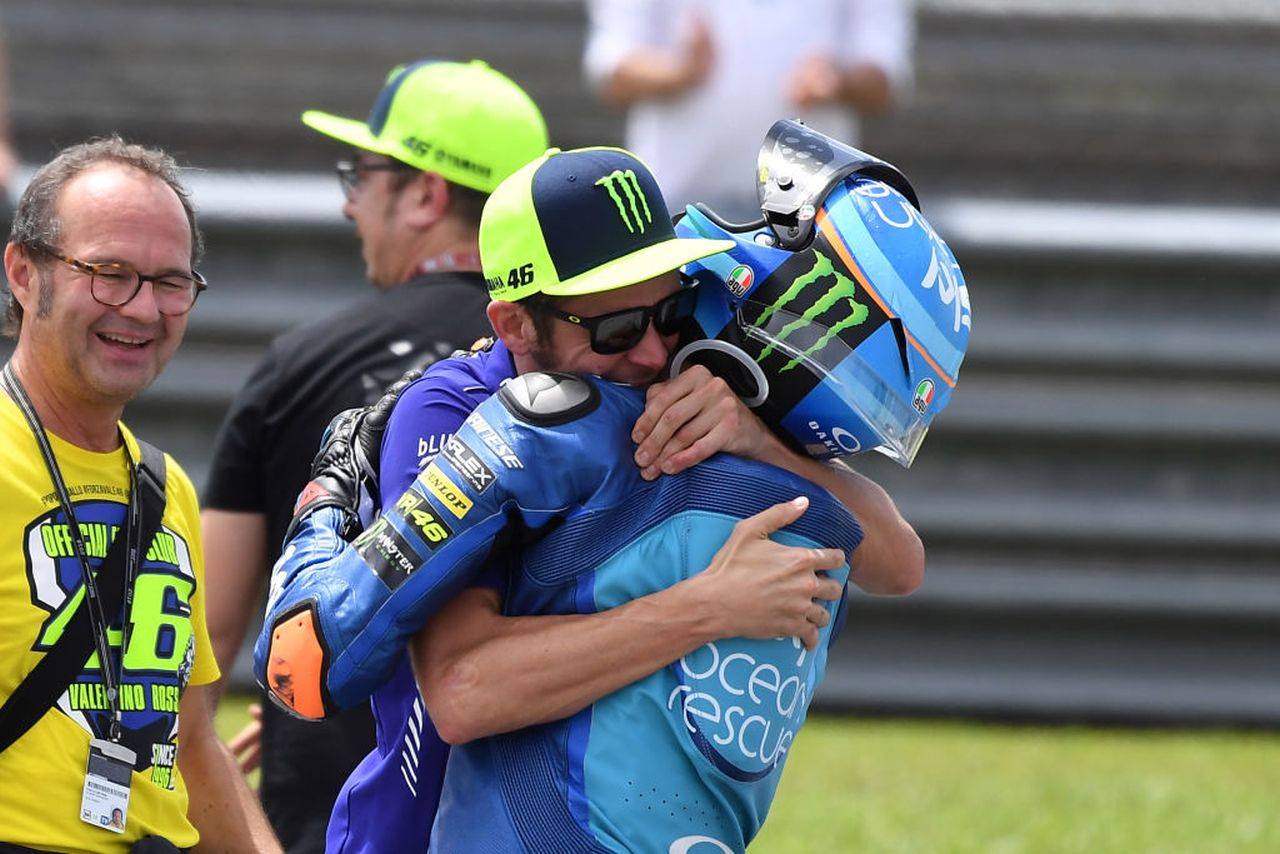 Valentino Rossi Luca Marini