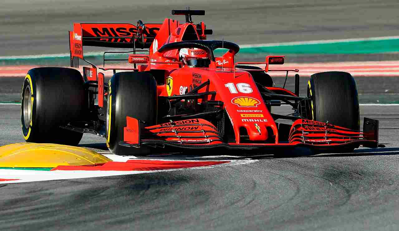 motore ferrari leclerc