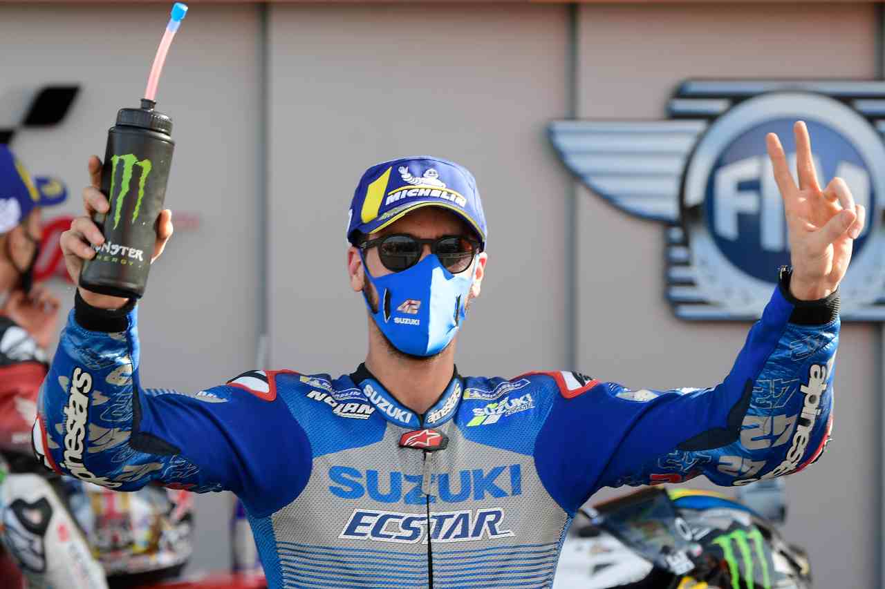 MotoGP Valencia, Rins: "Una grande stagione per la Suzuki"
