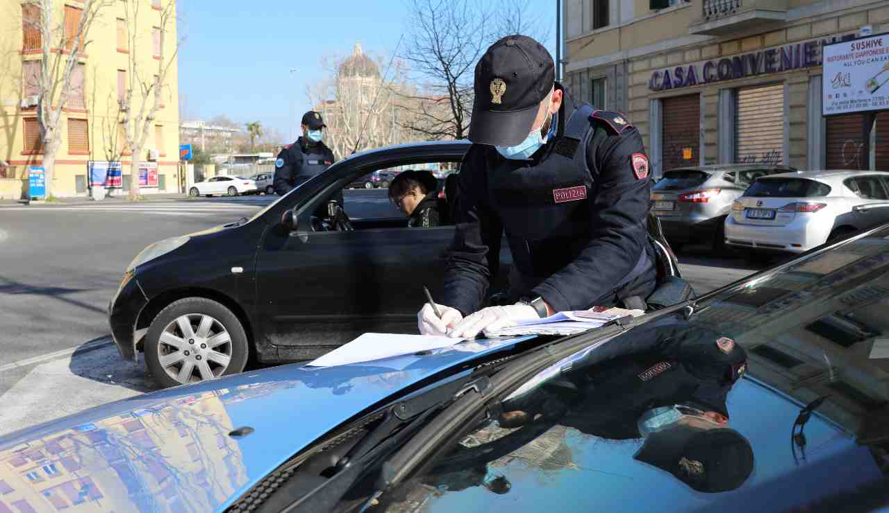 Autocertificazione - controlli polizia