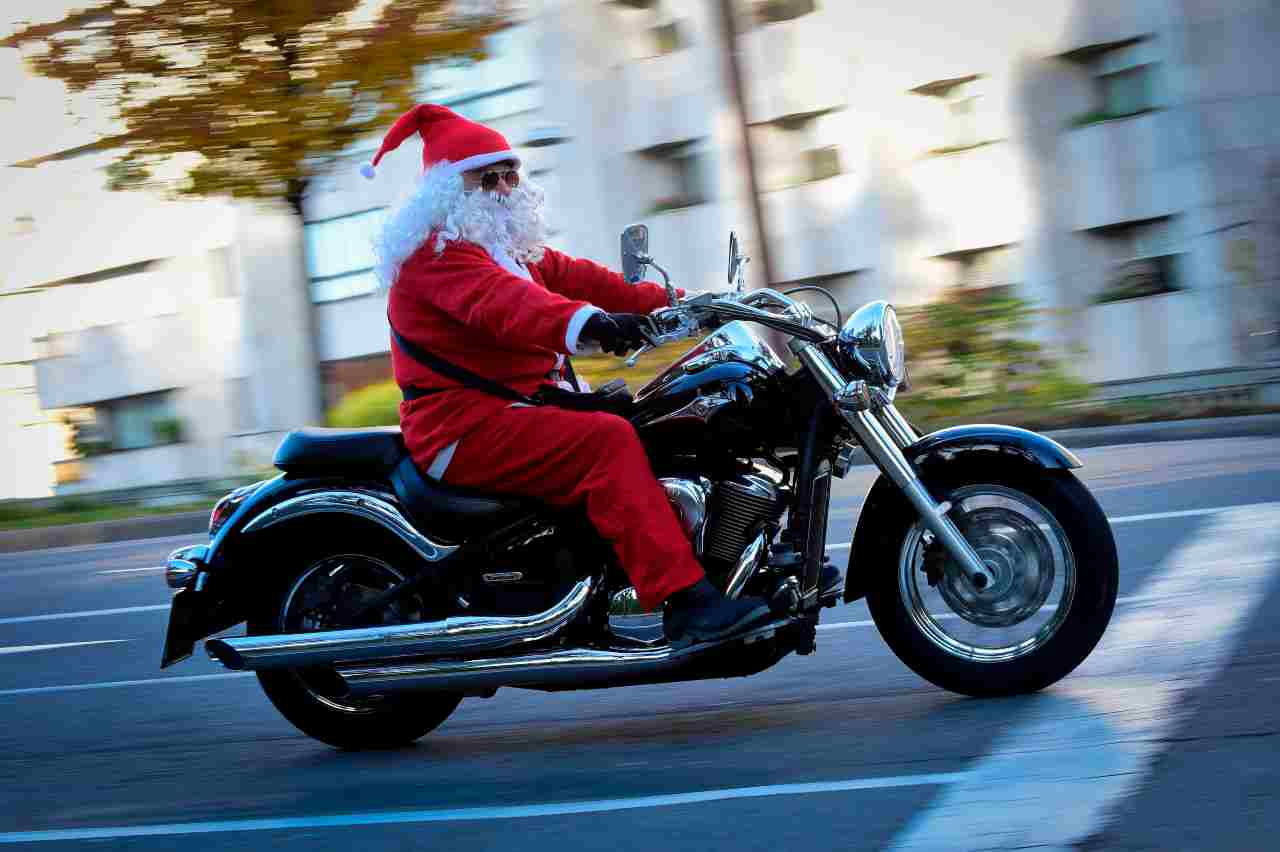 Babbi Natale in Moto