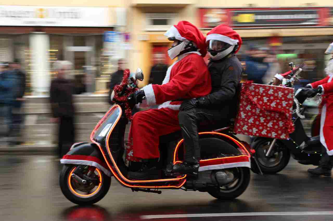 Babbo Natale Scooter