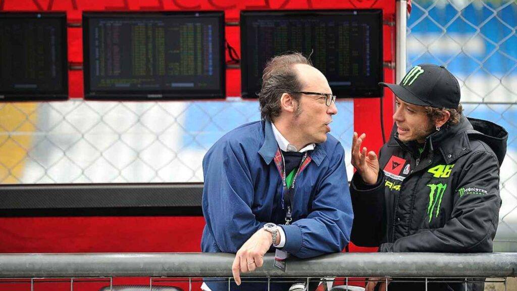 Guido Meda Valentino Rossi 