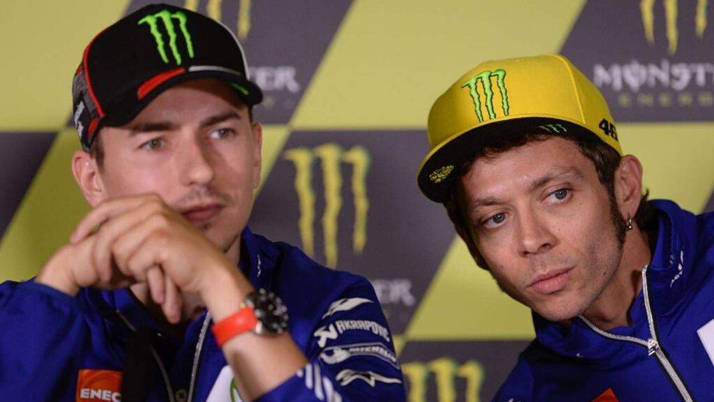 Valentino Rossi Jorge Lorenzo