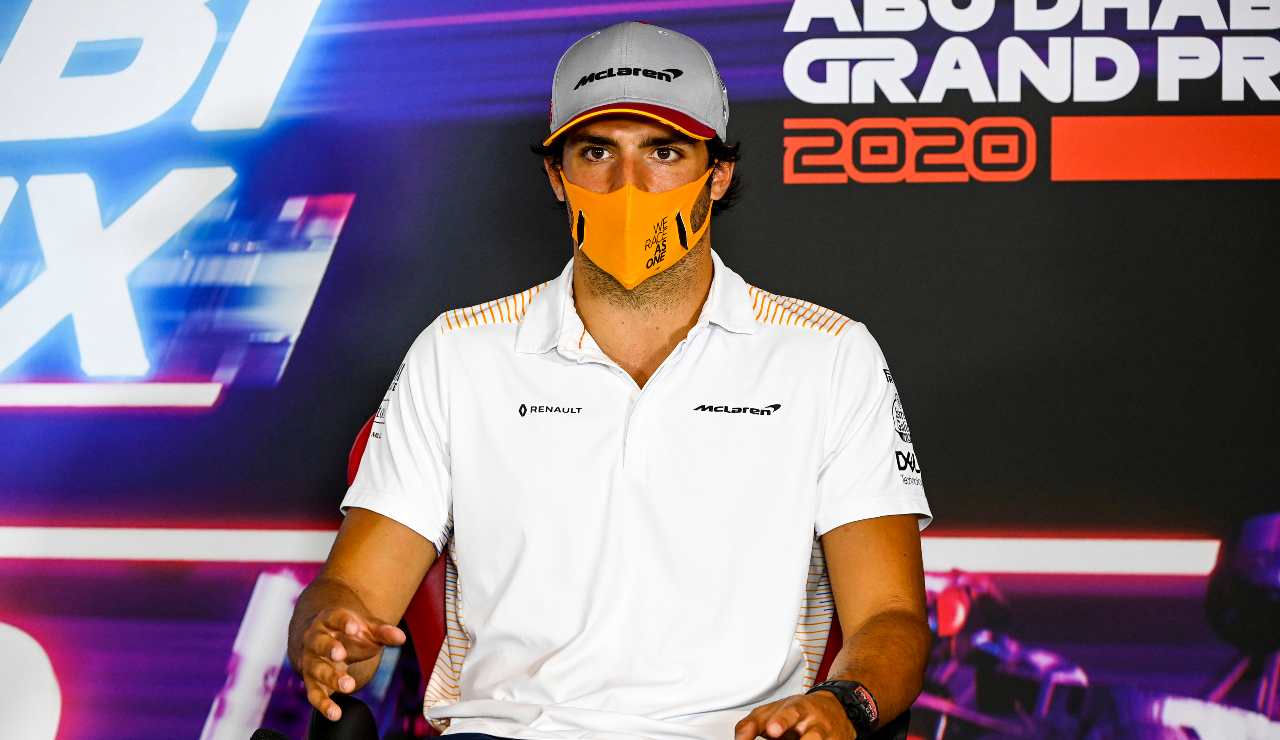 Carlos Sainz, McLaren in the press conference