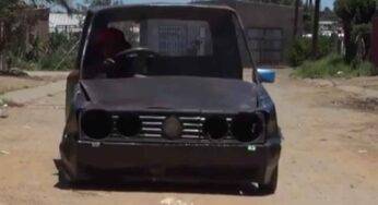 Costruisce un’Auto con i rottami: l’impresa di Obakeng, 17 anni