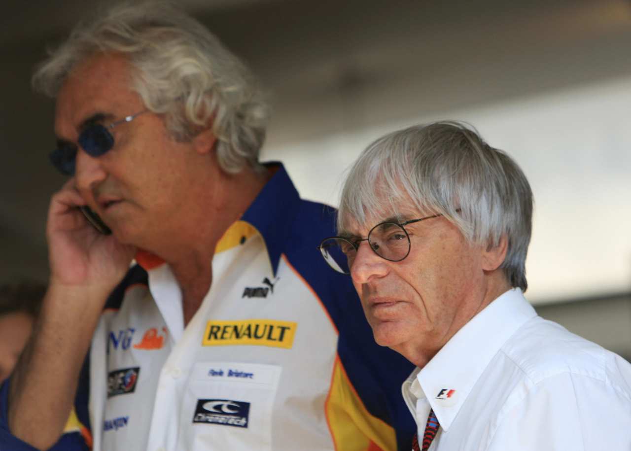 Bernie Ecclestone Flavio Briatore