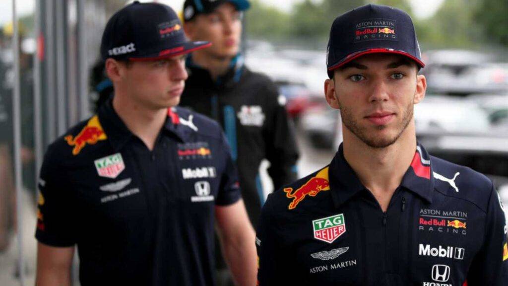 Gasly Verstappen