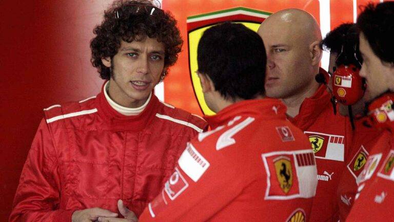 Ferrari pay tribute MotoGP legend Valentino Rossi