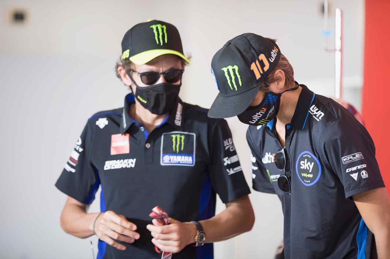 Valentino Rossi Luca Marini