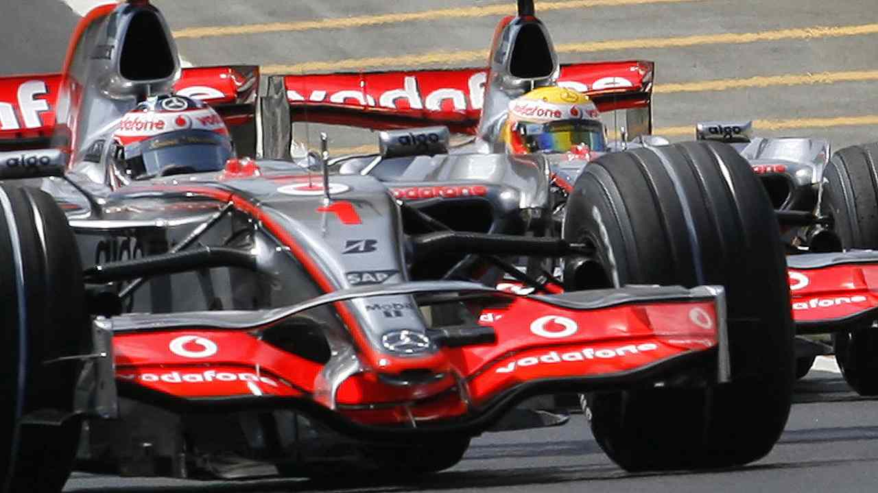 Alonso e Hamilton in McLaren