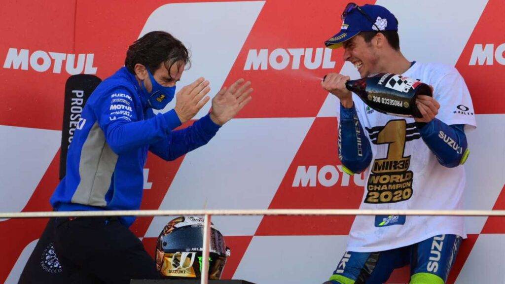 Davide brivio Joan Mir MotoGP