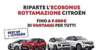 Citroen, ecobonus rottamazione: i dettagli della promozione da gennaio