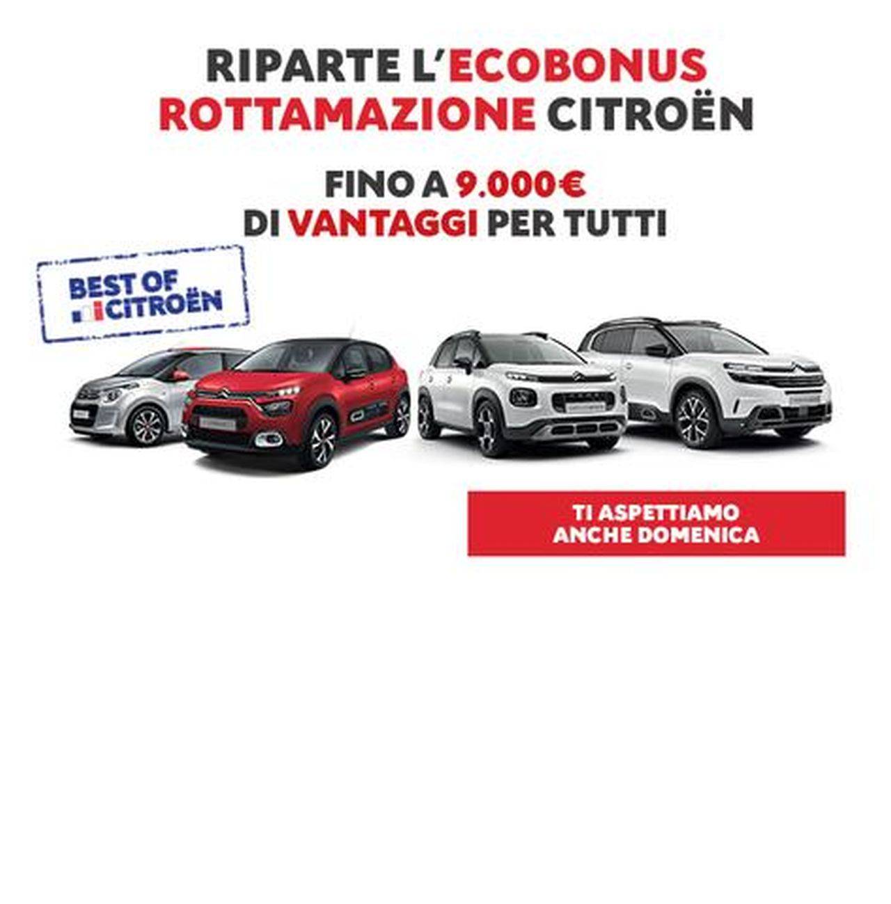 Citroen, ecobonus rottamazione: i dettagli della promozione da gennaio