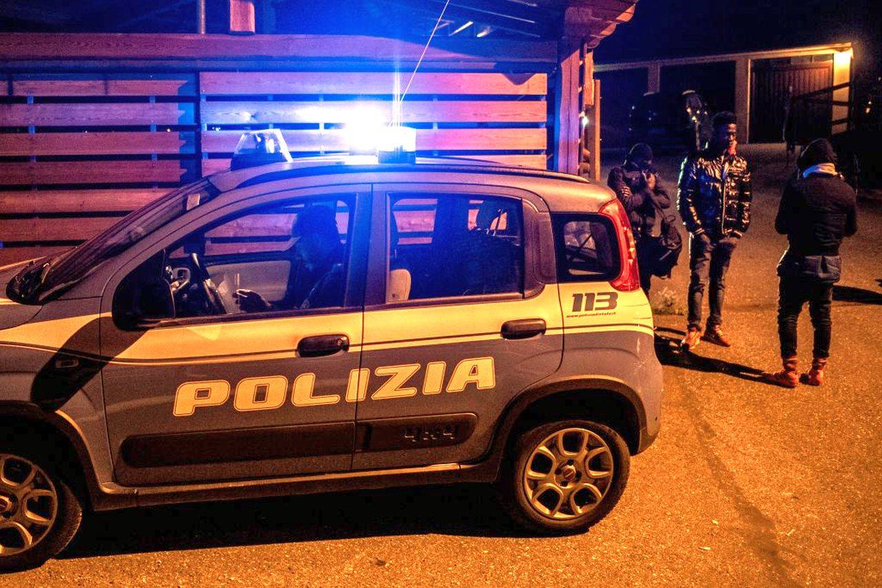 Volante della polizia