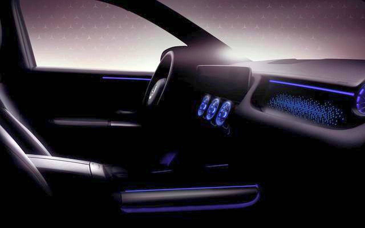 Mercedes EQA: svelati gli interni del primo Suv elettrico 