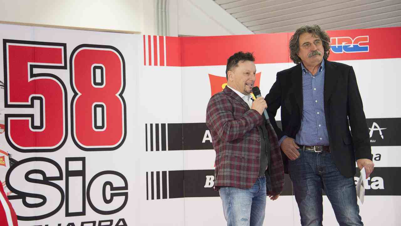 Paolo Simoncelli e Fausto Gresini