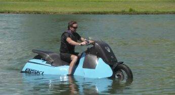 Gibbs Biski, la Moto d’acqua con le gomme da strada | Video