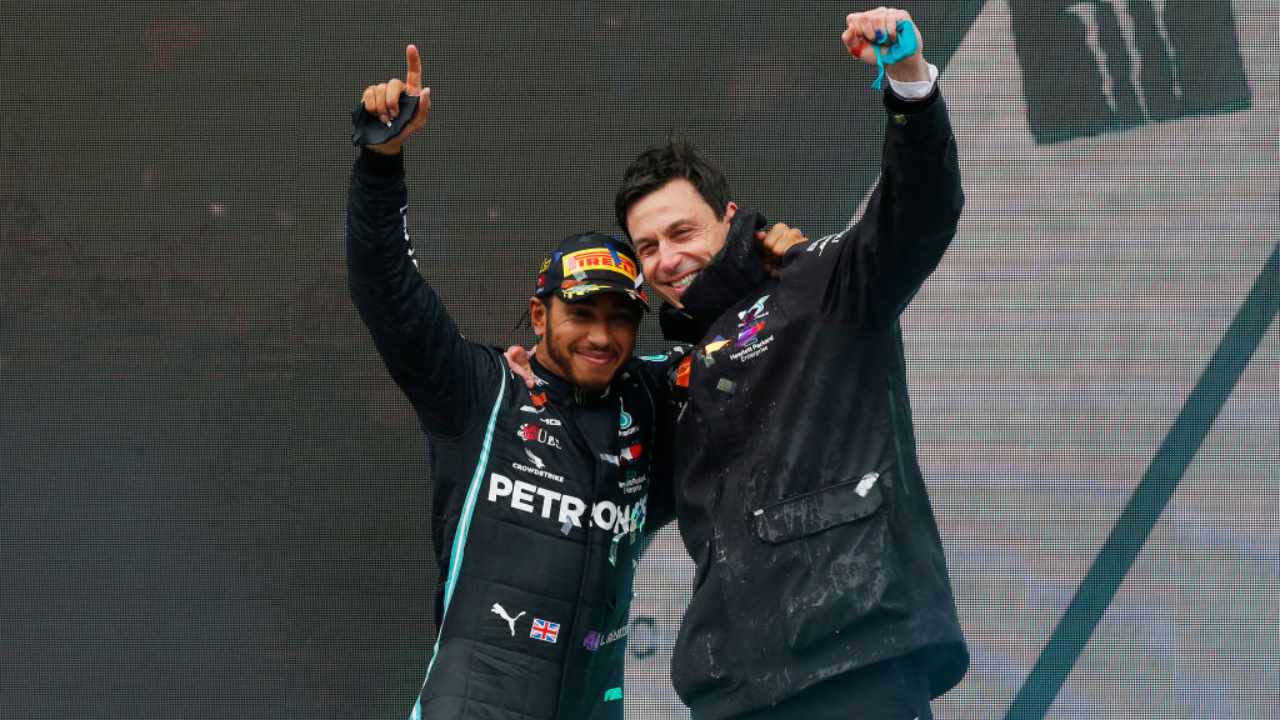 Lewis Hamilton Toto Wolff