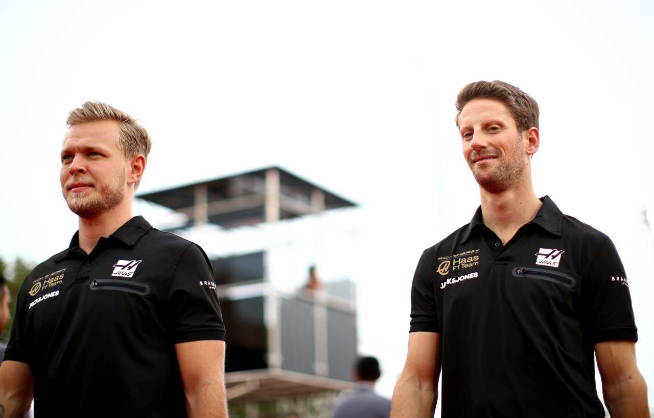 Kevin Magnussen Romain Grosjean