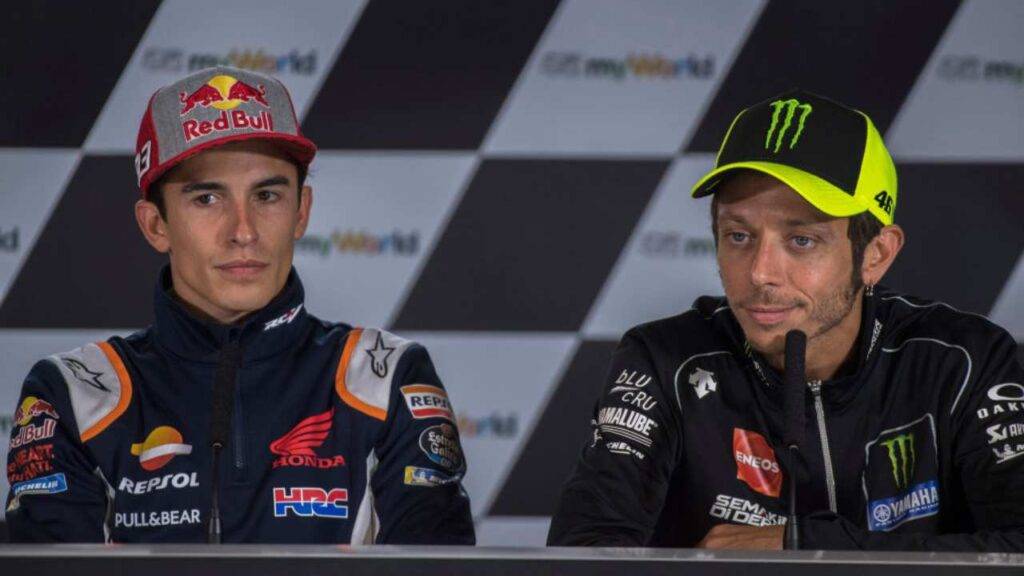 Marc Marquez Valentino Rossi