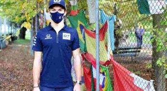 Gasly, il suo casco tributo ad Ayrton Senna all’asta: l’iniziativa benefica