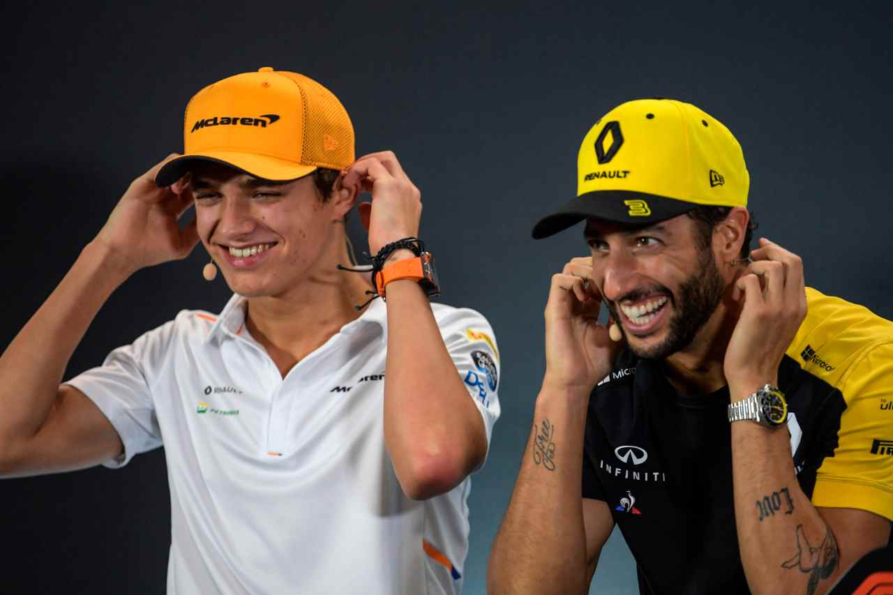 Lando Norris Daniel Ricciardo