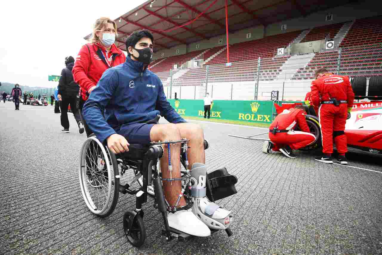 Correa più forte della paura: ha rischiato di morire, torna a correre in Formula 3 (foto Getty)