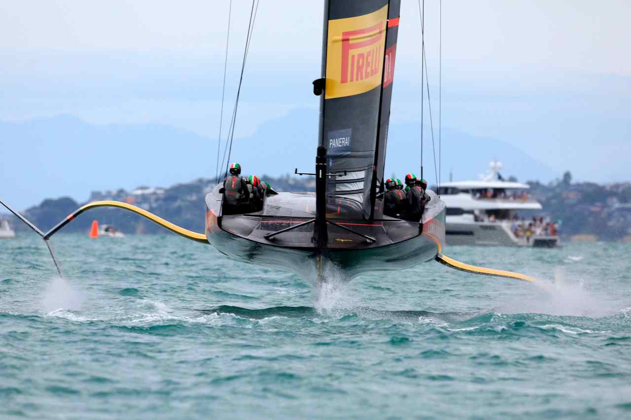 Luna Rossa, il record di velocità in Prada Cup