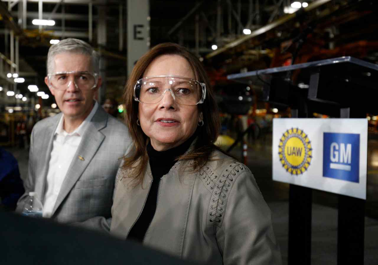 Mary Barra, CEO di General Motors (foto Getty)