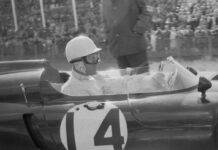 Stirling Moss. La sua ultima auto in corsa fu una Lotus 19 Monte Carlo (foto Getty)