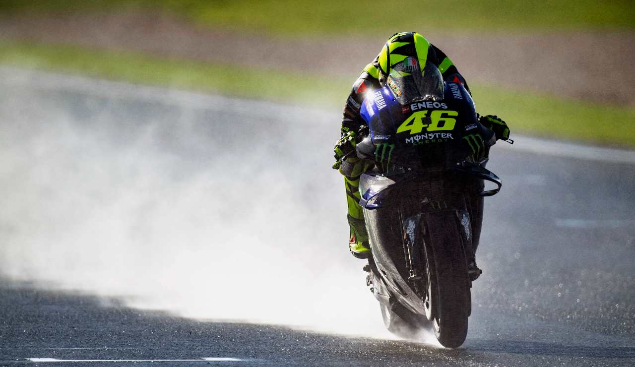 Valentino Rossi in moto