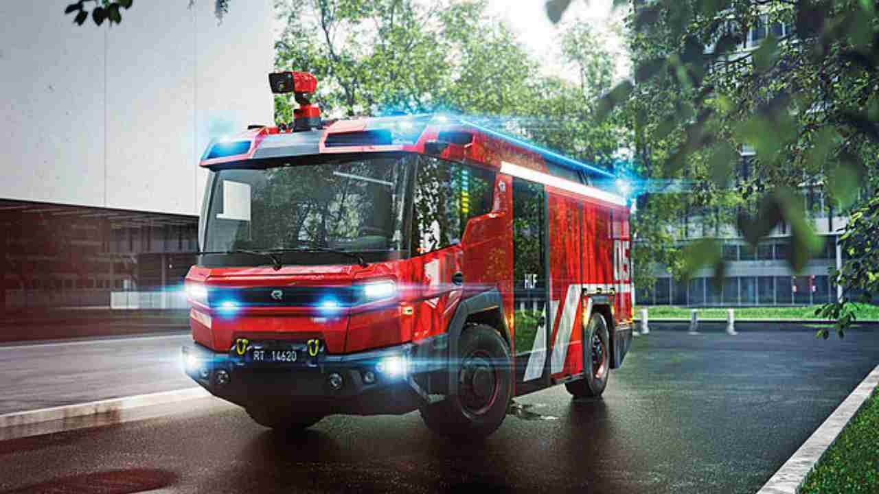 Camion elettrico Vigili del Fuoco