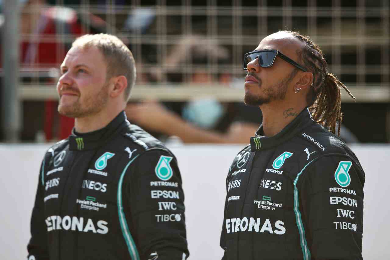 Valtteri Bottas Lewis Hamilton