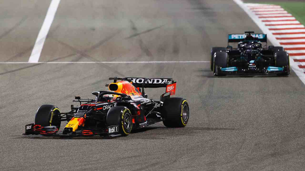 GP Bahrain Verstappen Hamilton