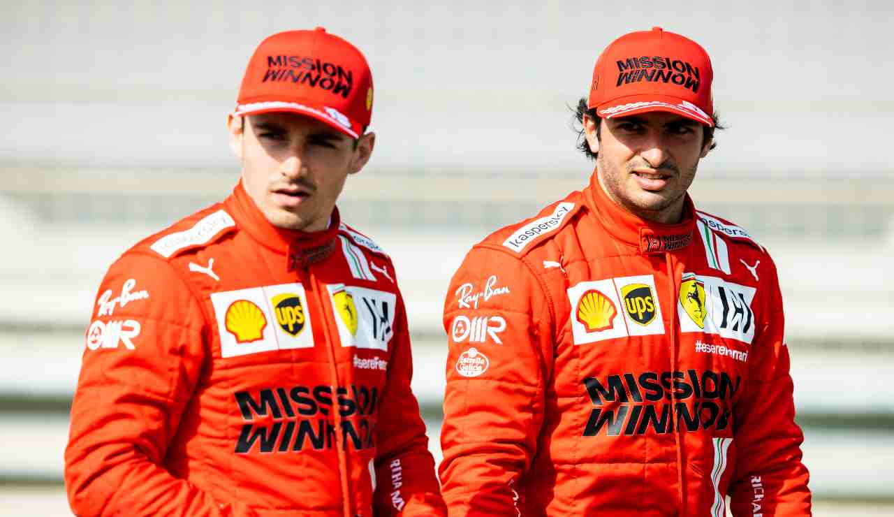 Leclerc e Sainz