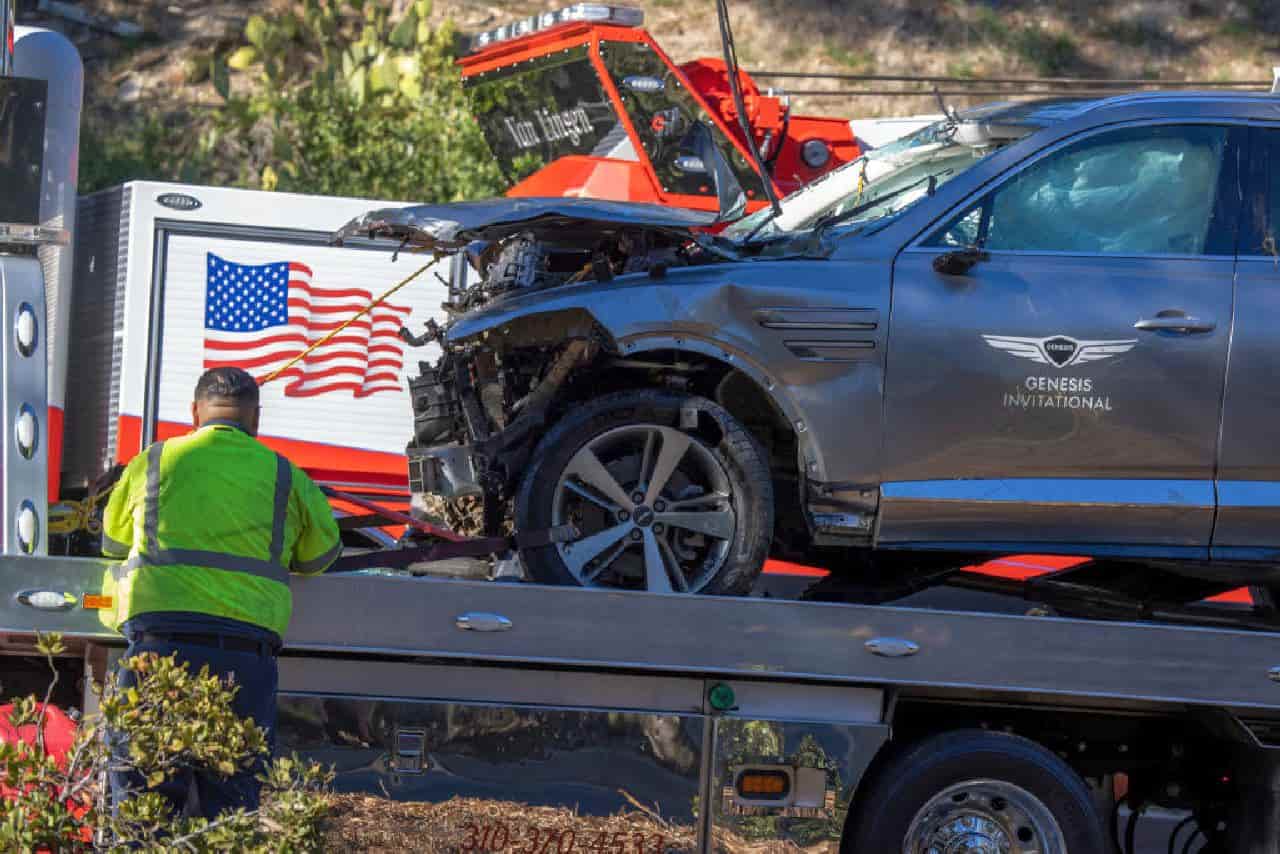 Incidente Tiger Woods, esami sulla scatola nera del Genesis GV80