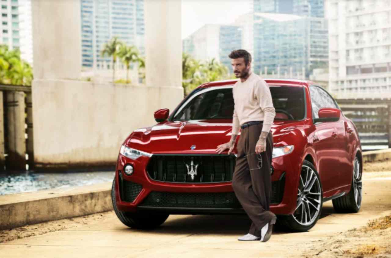 David Beckham Maserati