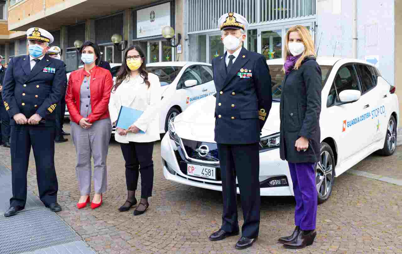 Nissan Leaf Capitaneria di Porto