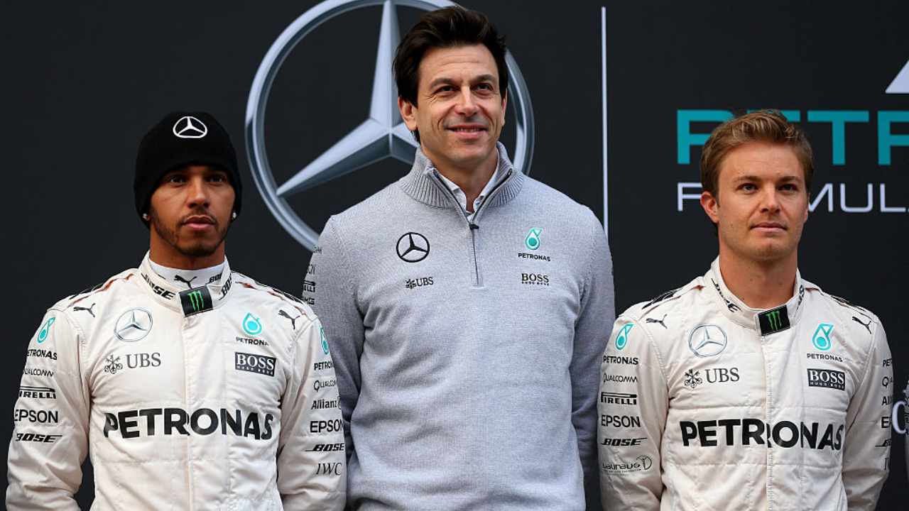 Wolff Rosberg Hamilton