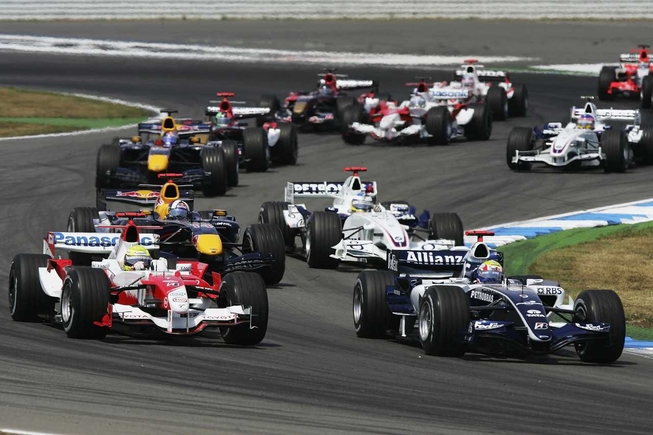 GP Australia 2006, il podio di Ralf Schumacher: il report Toyota (foto Getty)