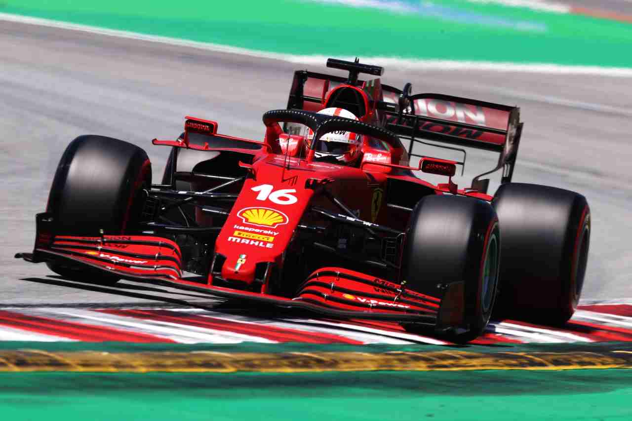 Charles Leclerc Ferrari F1 GP Spagna