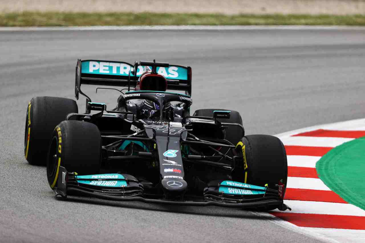 Lewis Hamilton Mercedes F1 GP Spagna