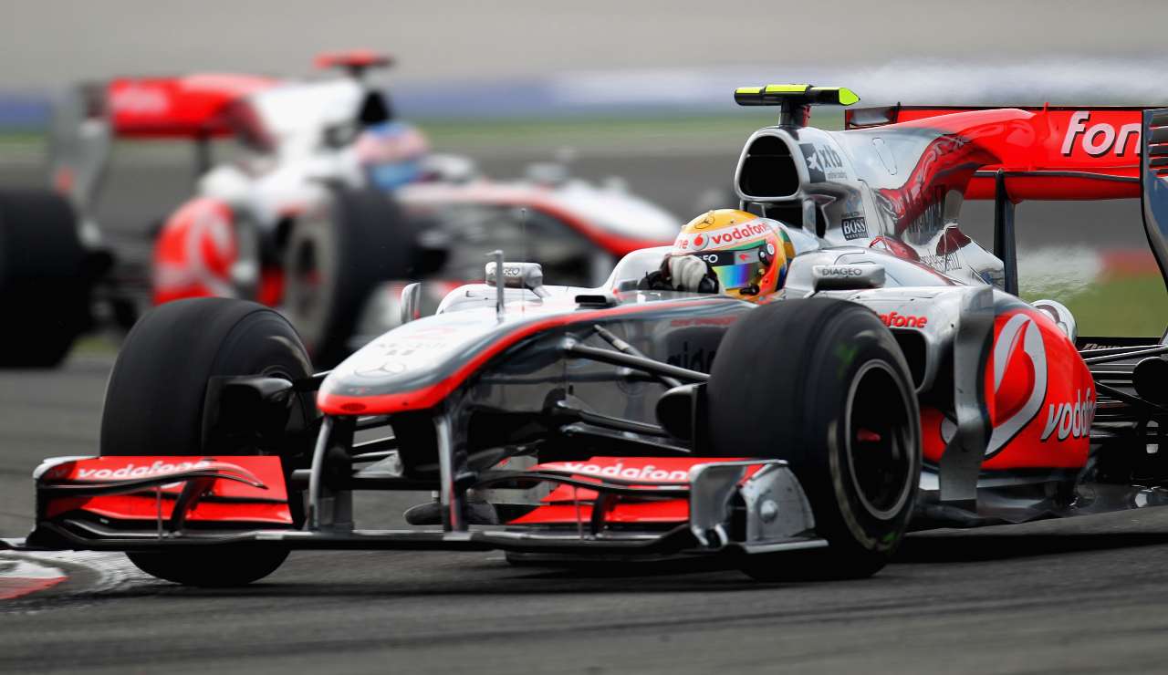 Hamilton sulla McLaren