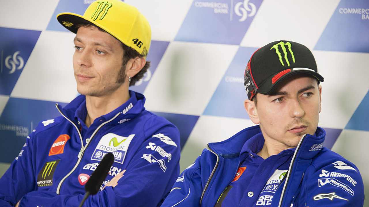 Valentino Rossi Jorge Lorenzo