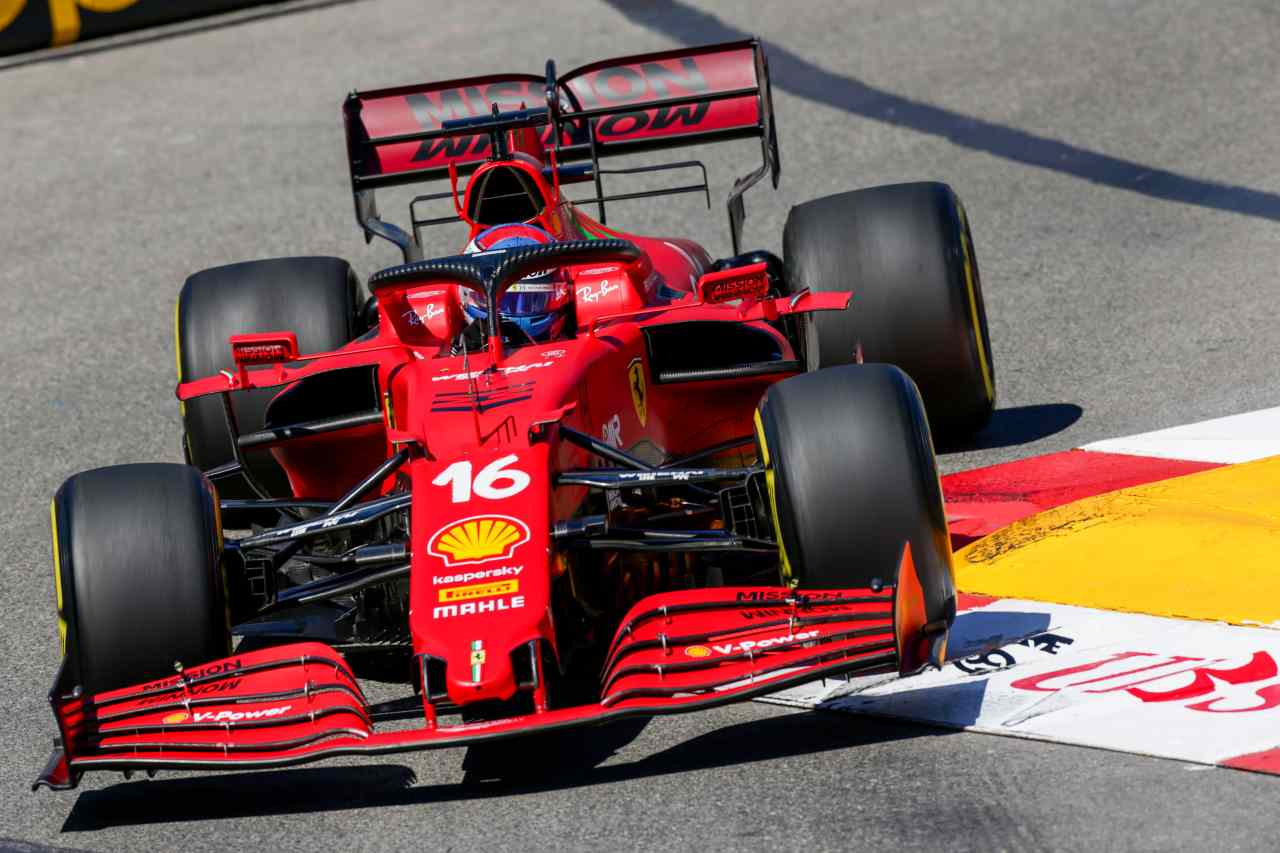 Charles Leclerc in pole position al GP Monaco