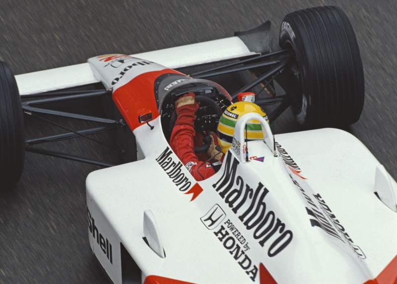 Senna al GP Monaco 1988
